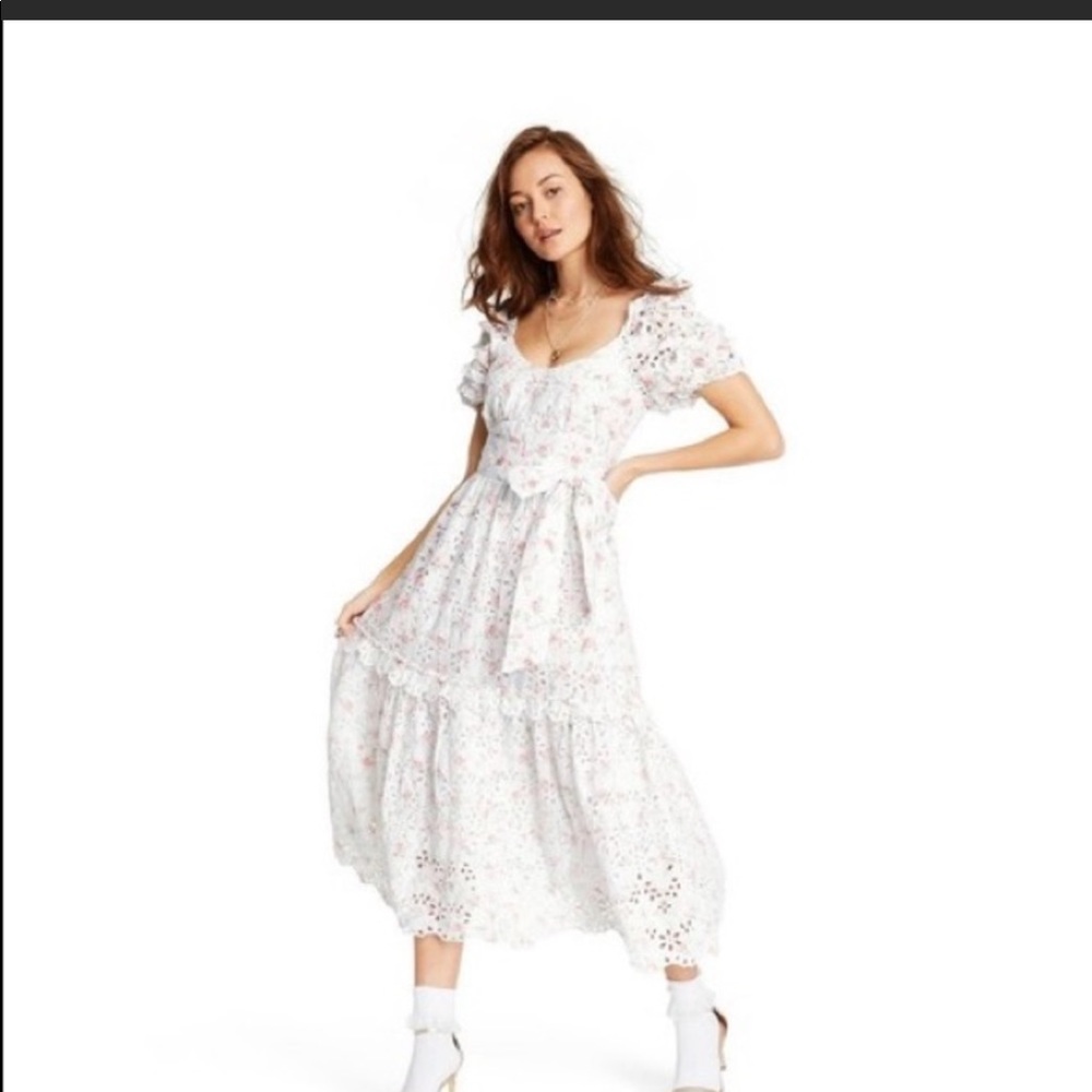 Loveshackfancy LSF Target clementine eyelet dress